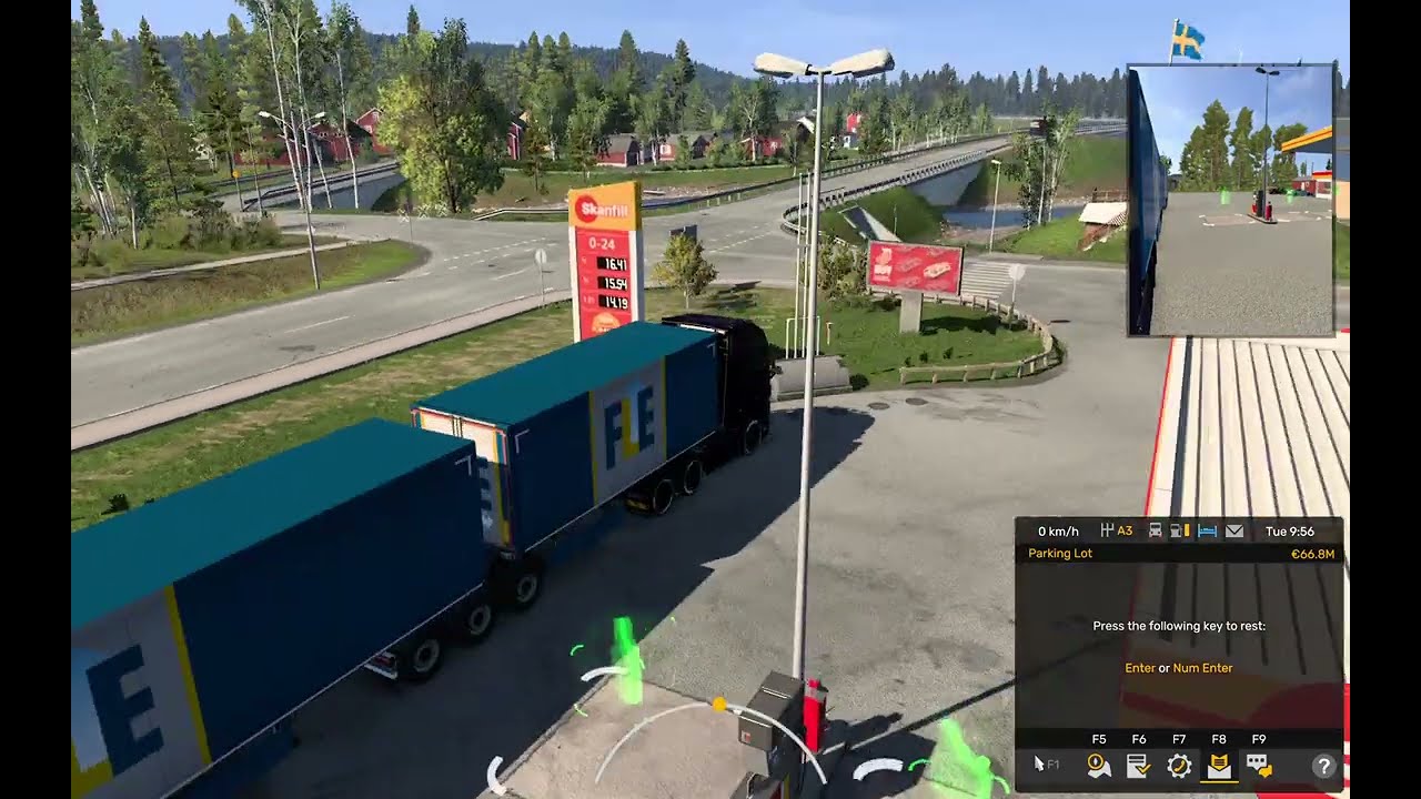 ETS 2 Nordic Horizon Gameplay Volvo (Bodo to Turku)