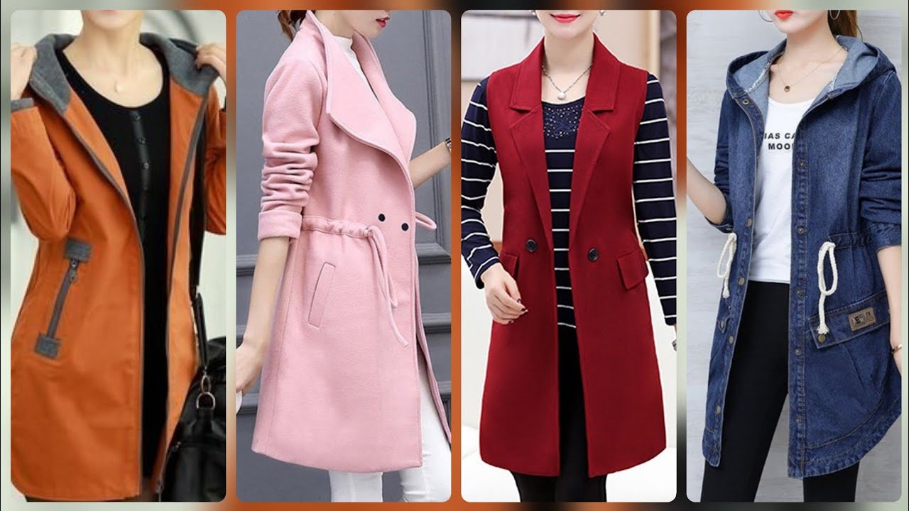 winter women's outfits/stylish wool long coat styles