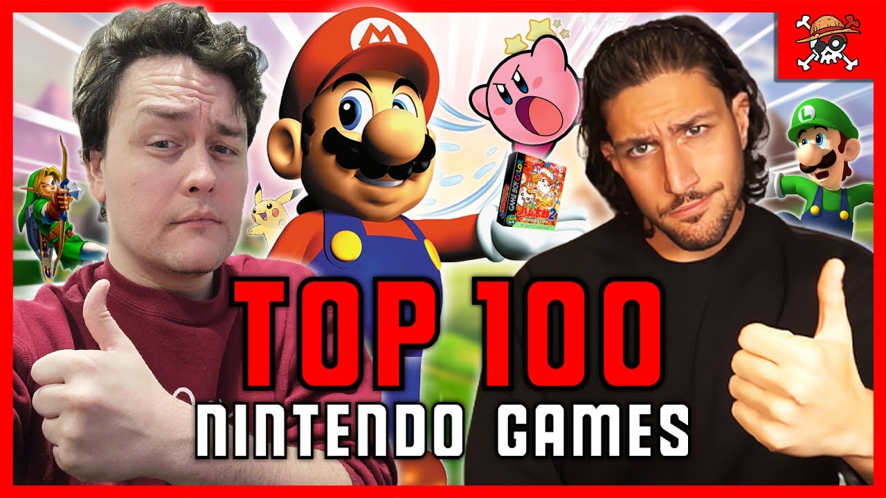 The Top 100 BEST Nintendo Games of ALL TIME