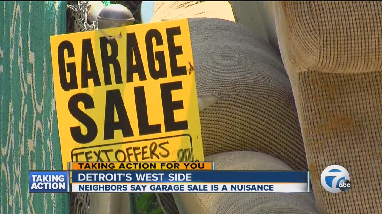 Ronnie Dahl updates on a bad garage sale