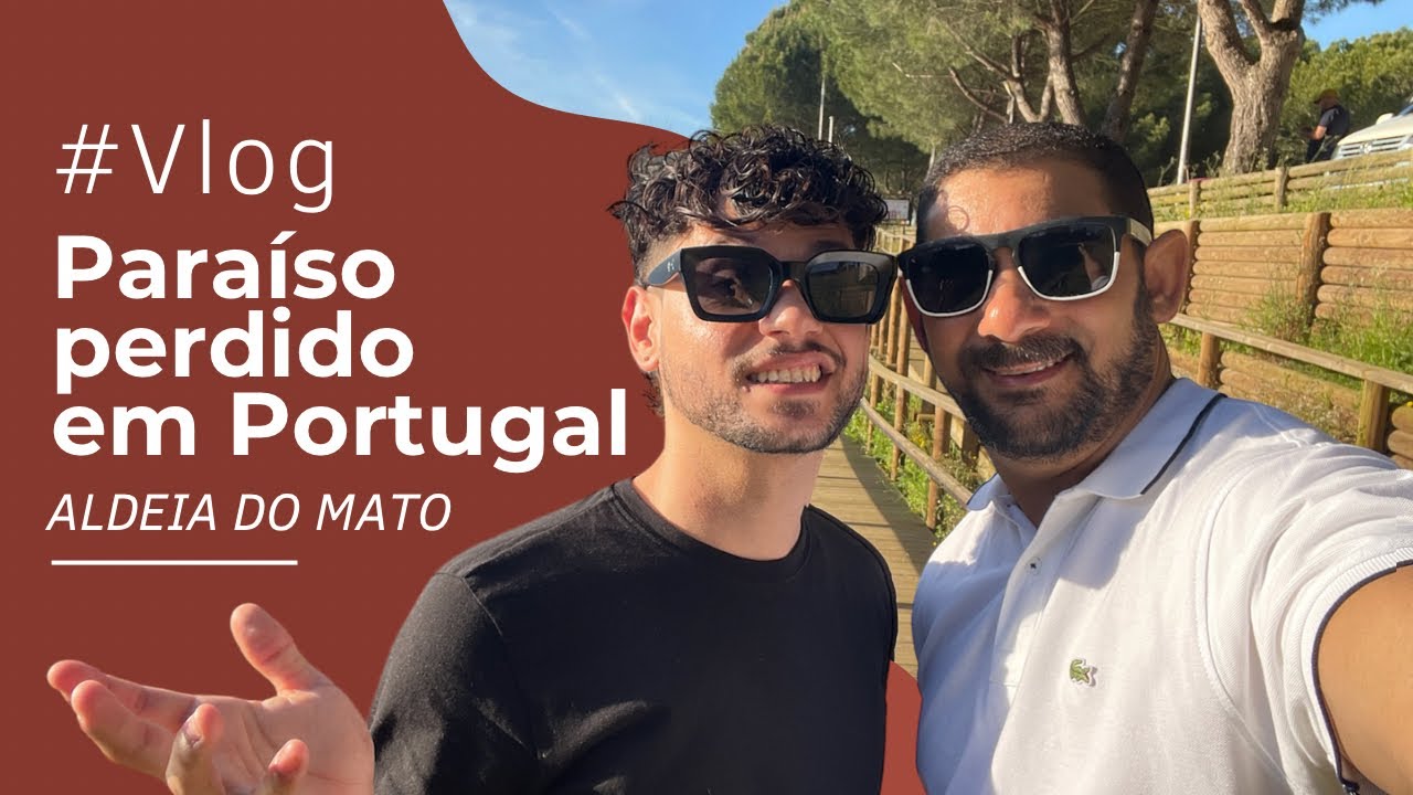 PORTUGAL - PRAIA FLUVIAL ALDEIA DO MATO, VEM CONHECER!