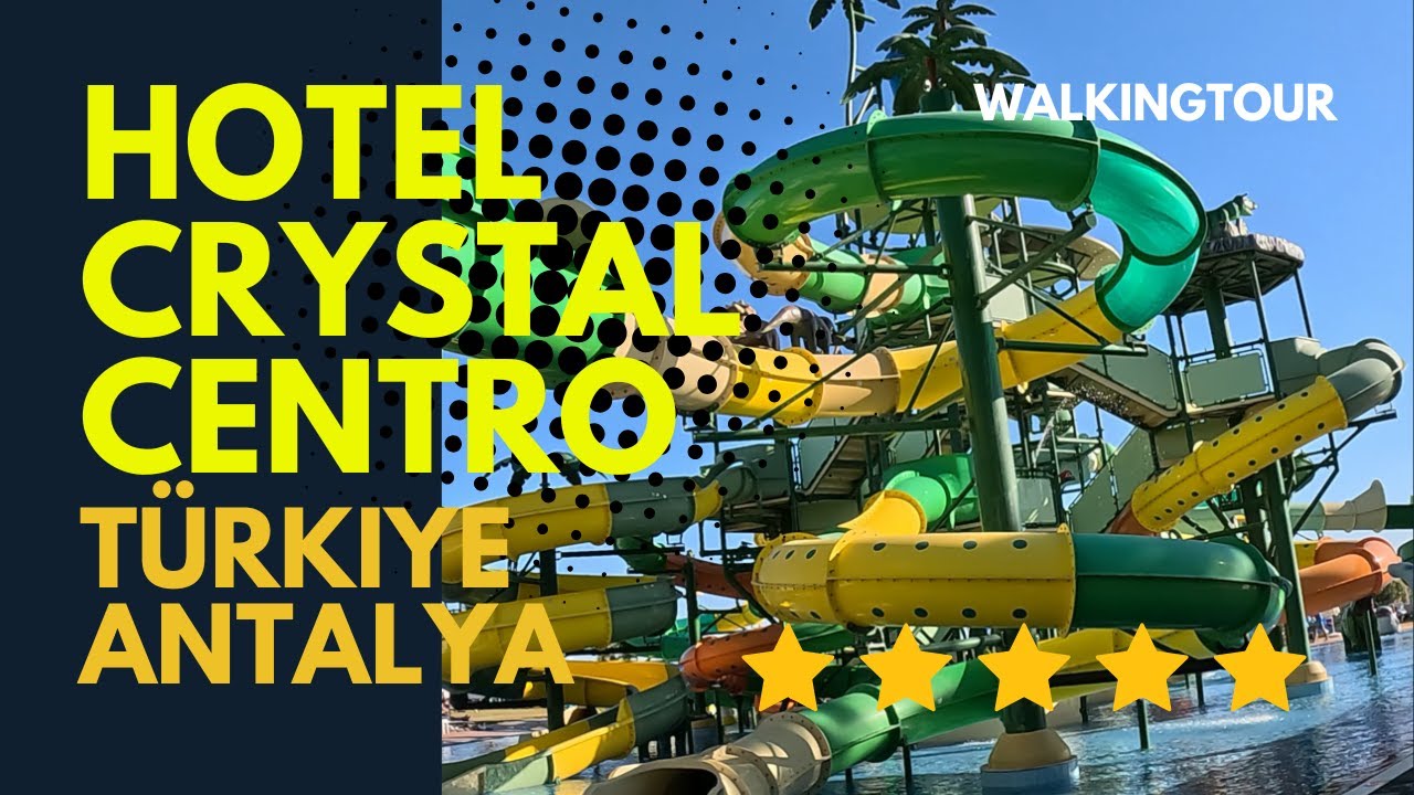 Hotel Crystal Centro walkingtour Antalya Turkiye 4K