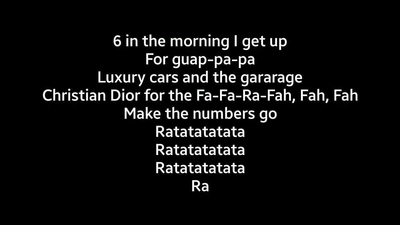 Nasty C - No More (Lyrics)