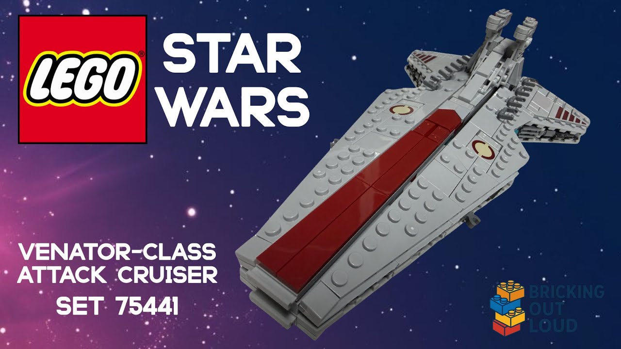 LEGO Star Wars Venator (75441) Small Scale Big Presence #youtubeshorts #lego #legostarwars #starwars