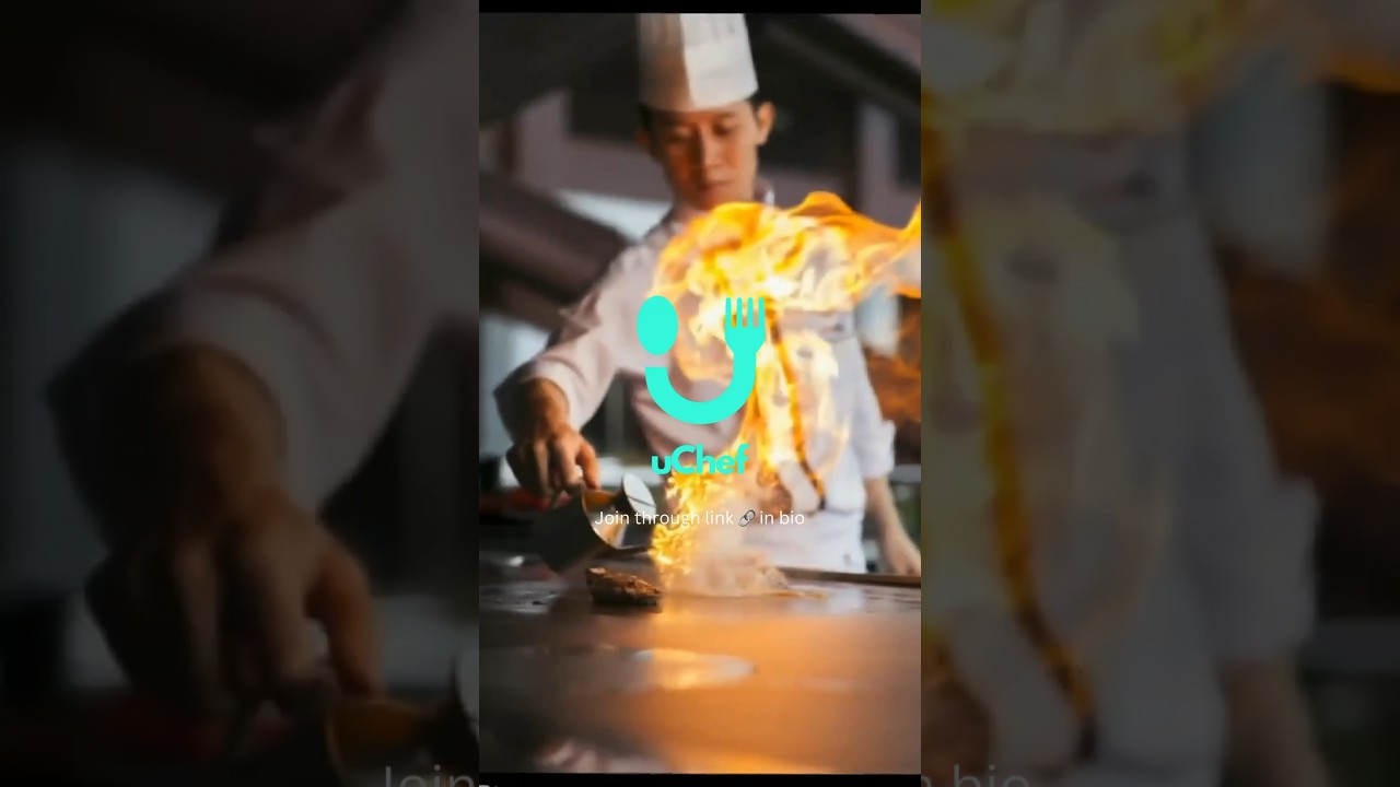 HIRING HOME CHEFS ON ARE NEW APP UCHEF APP #burger #livecookingdemo #chef #chefbook #celebritychef