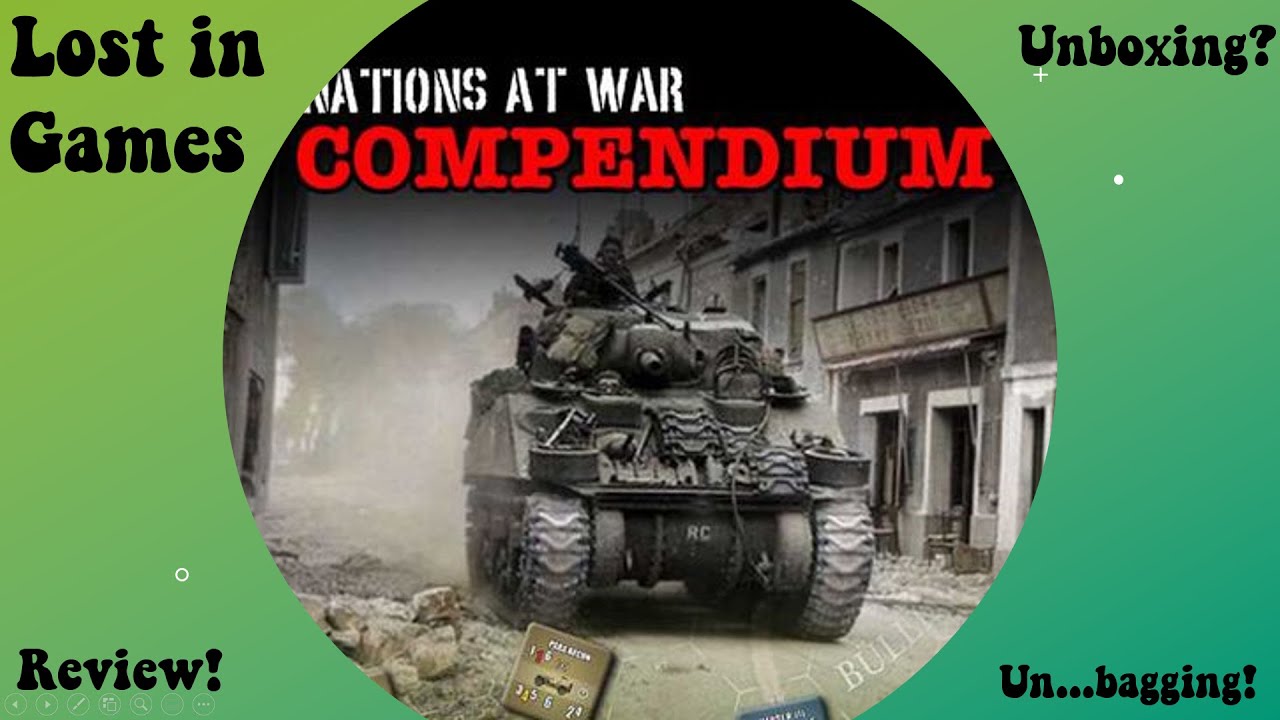 Lost in Games - Nations at War Compendium - Lock 'N Load Publishing