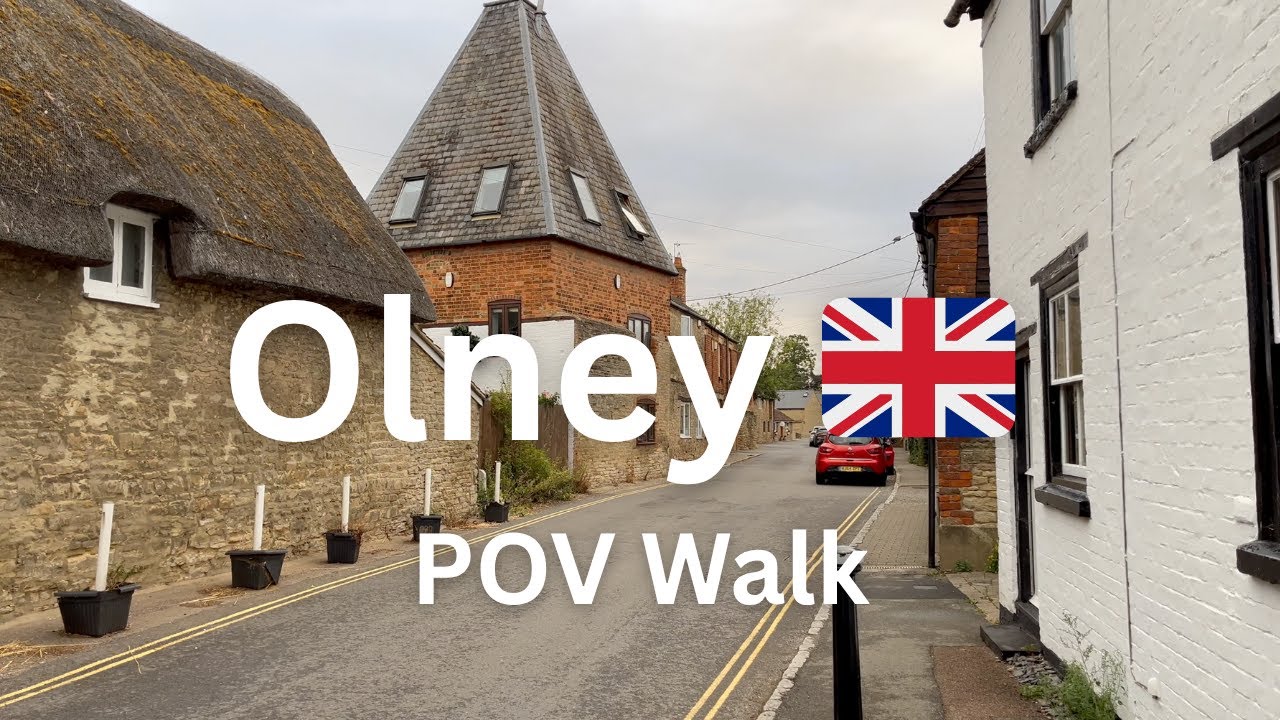 Olney 🇬🇧 | POV Walk 🚶 | Breezy Afternoon Stroll