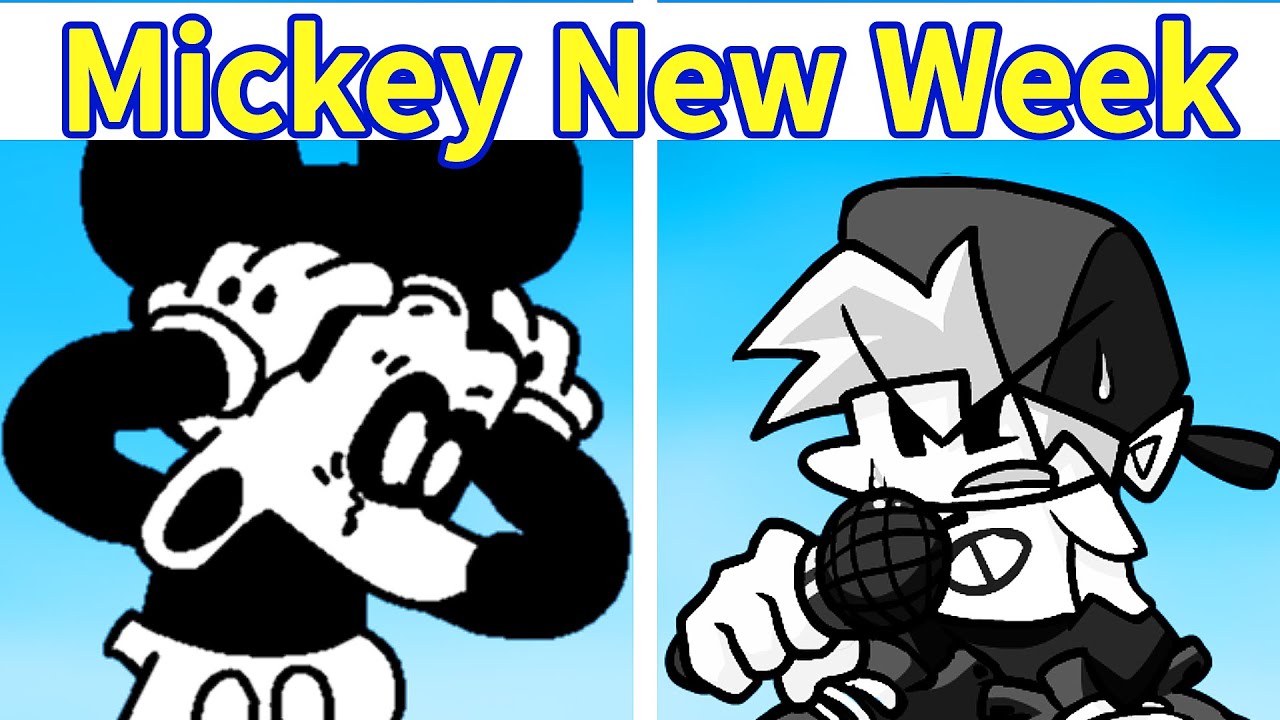 Friday Night Funkin': Mickey Mouse 2 New Songs FULL WEEK + Cutscenes [FNF Fanmade Mod/HARD]