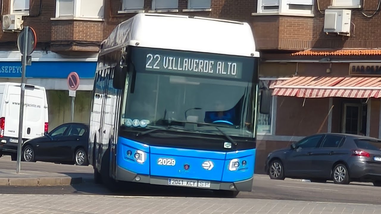 [EMT Madrid] Línea 22 | Plaza de Legazpi - Villaverde Alto
