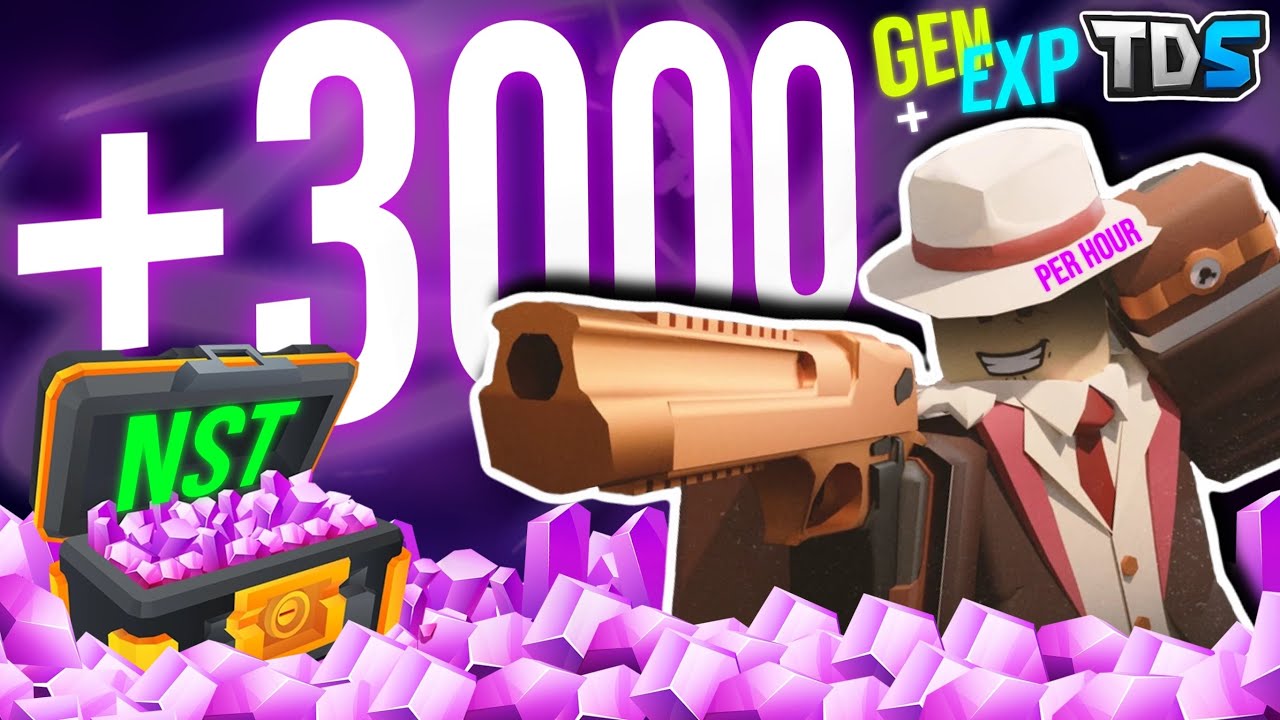 [3000/HR] FASTEST SOLO GEM/EXP GRIND TO GET KINGPIN ON TDS - (ROBLOX)