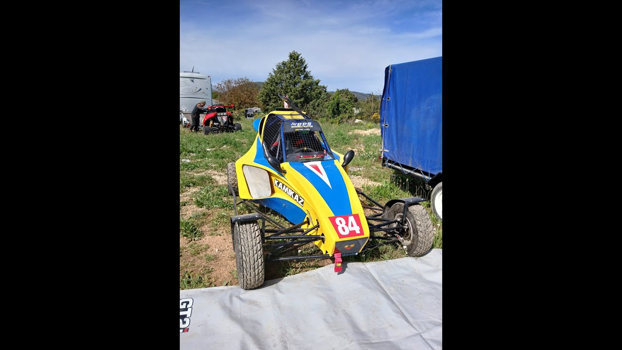 kart cross La Laupie 2025 maxi sprint manche 1