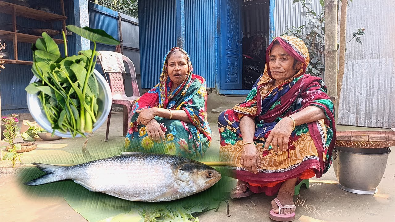 মেহমানের জন্য বড় সাইজের ইলিশ মাছ কেটে রান্না । Hilsha fish curry । hilsha recipe