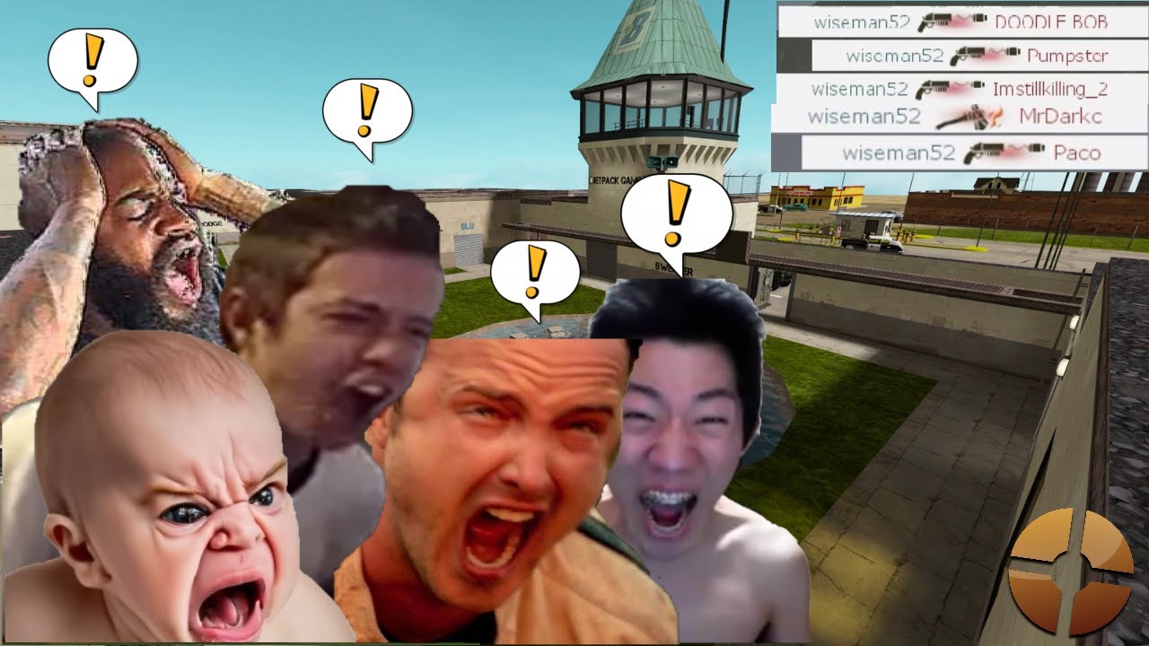 The Angriest TF2 Players (RAGE)