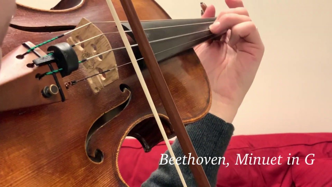 Beethoven, Minuet in G - Suzuki book 2