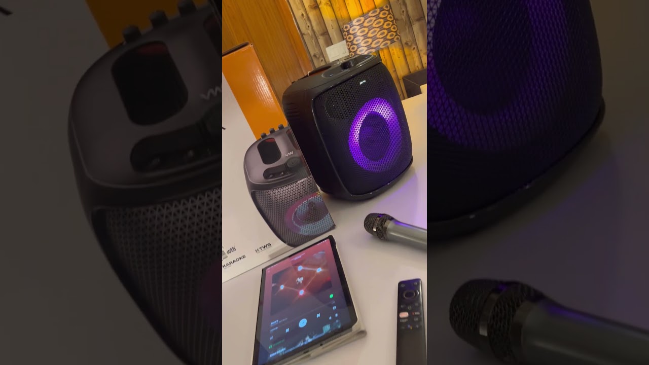 Ve groove box deep bass party speaker 🤪#ytshorts #bluetoothspeaker