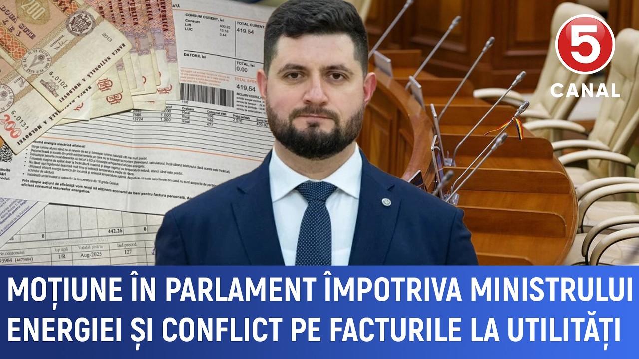Moțiune de cenzură împotriva ministrului energiei și conflict din cauza facturilor la utilități