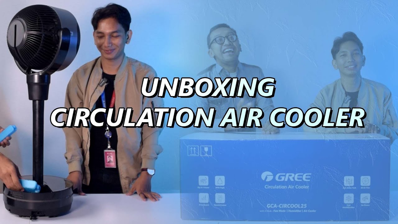 UNBOXING GREE GCA-CIRCOOL25  Circulation Air Cooler.