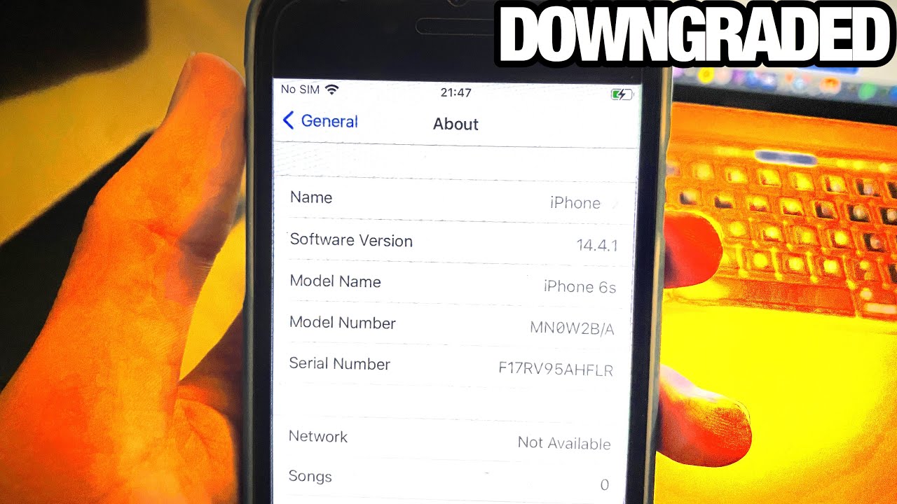 How To Downgrade iOS 14.4.1 to 14.4 Without Losing Data