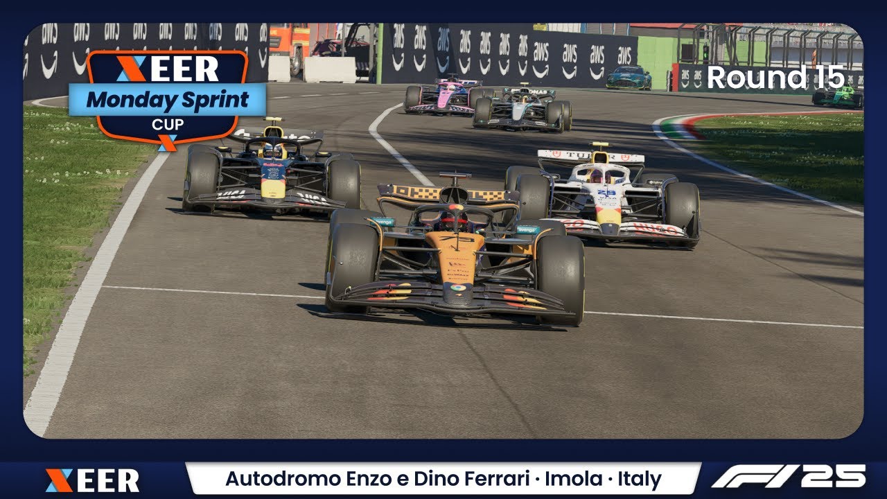 F1 25 - Monday Sprint Cup Seasion 9 - Rennen 15 Imola | European Elite Racing