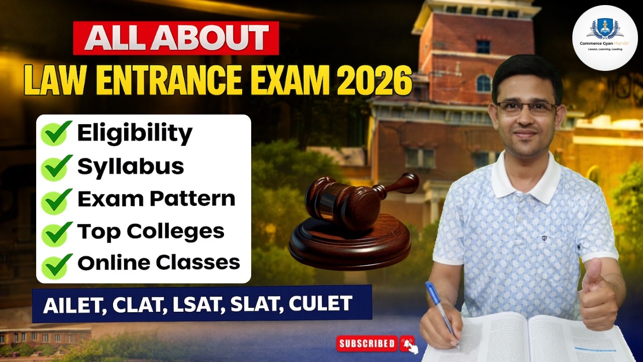 Law Entrance Exams 2026 Complete Guide | AILET vs CLAT vs LSAT vs SLAT vs CULET | Which is Best?