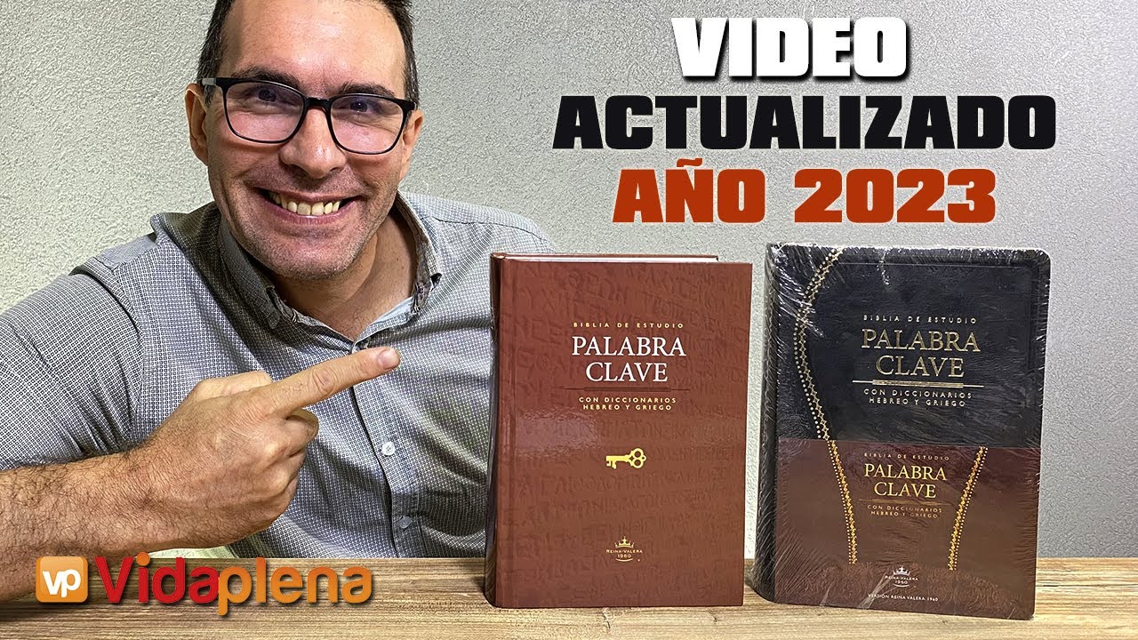 Biblia de estudio PALABRA CLAVE con diccionario Hebreo y Griego | RESEÑA y MODO EFECTIVO DE USO