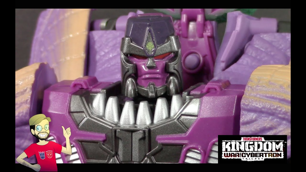 AUVELIER REVIEW TRANSFORMERS WAR FOR CYBERTRON KINGDOM MEGATRON (BEAST) EN ESPAÑOL