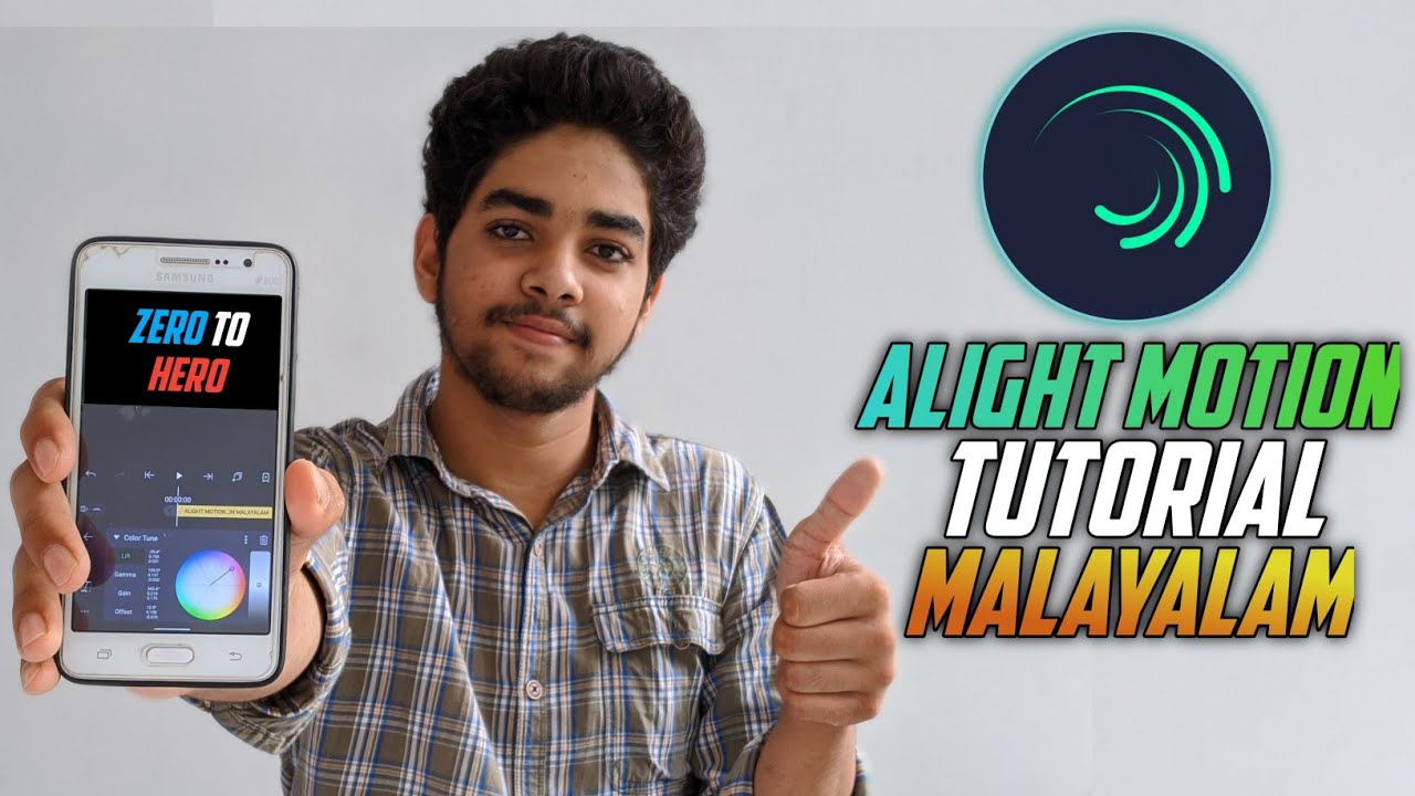 Alight Motion Basic Settings Tutorial In Malayalam | Alight Motion Beginner Tutorial In Malayalam