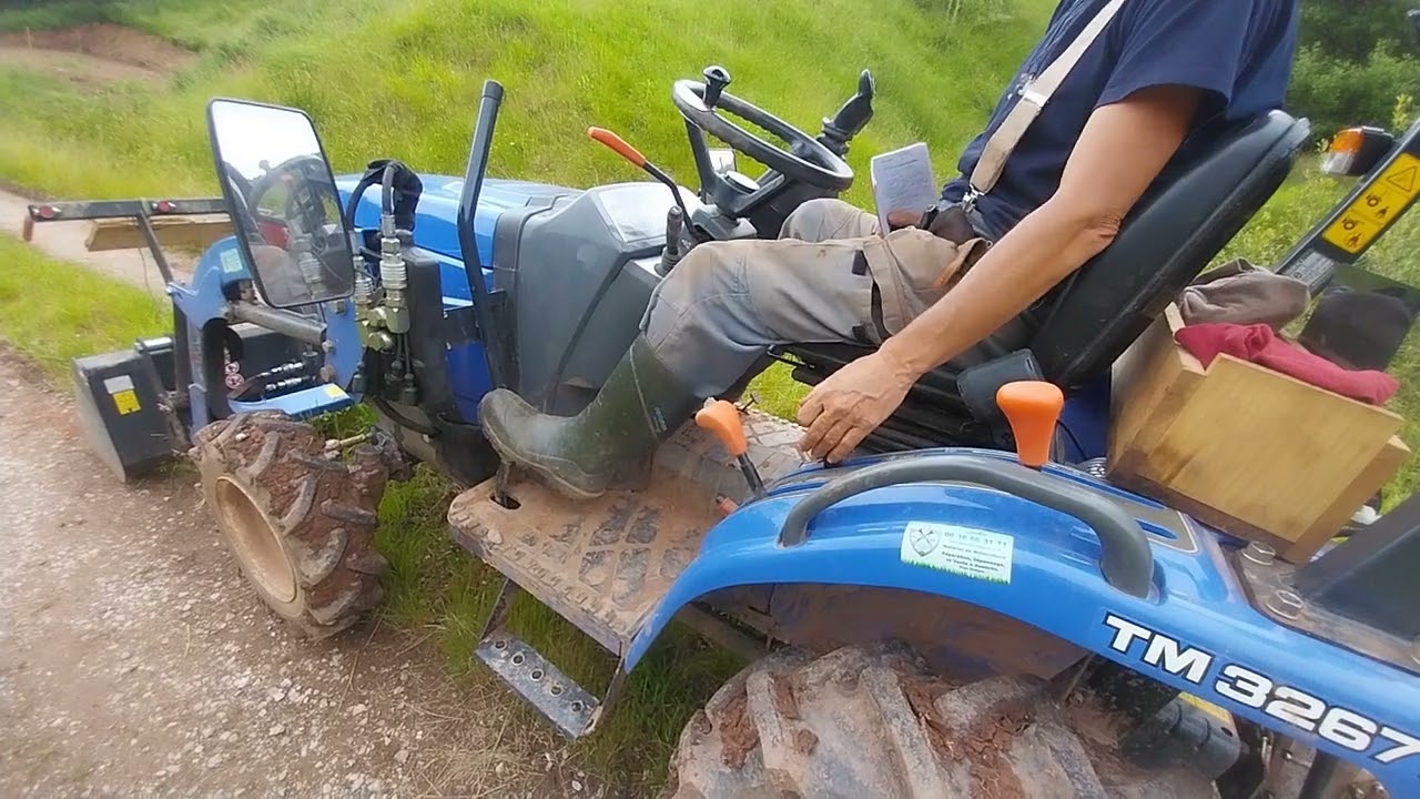 retour d'expérience micro tracteur ISEKI 3267E
