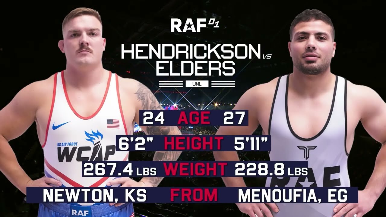 Wyatt Hendrickson vs Mostafa Elders | RAF 1 | Full highlights