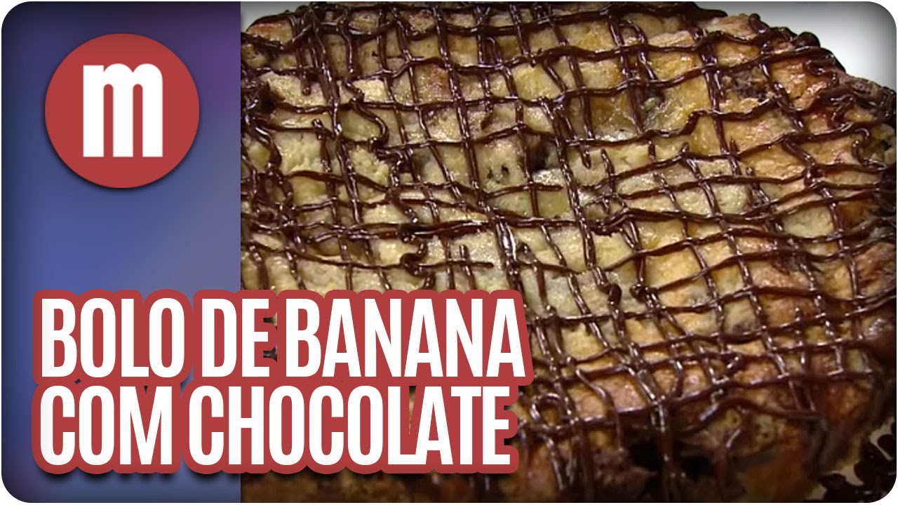 Mulheres - Bolo de banana com gotas de chocolate - 17/03/2014