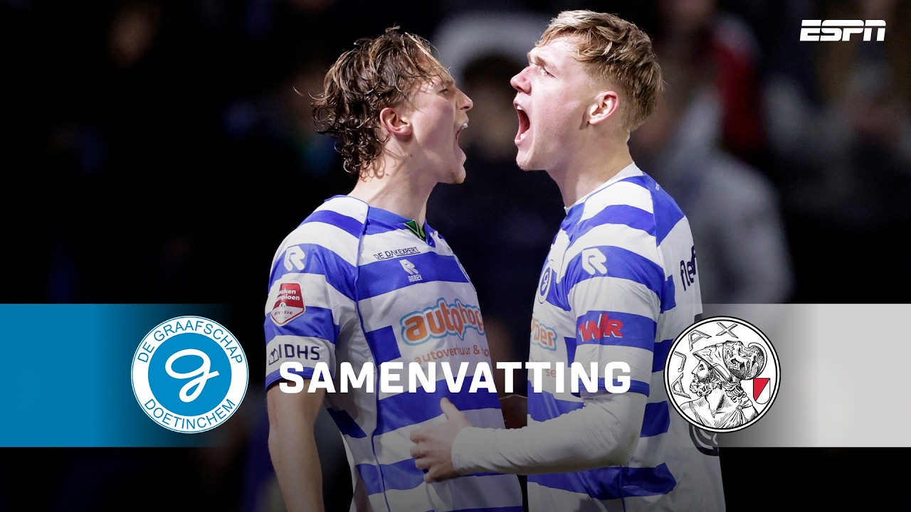 DE GRAAFSCHAP scoort erop los tegen JONG AJAX!👀 | Samenvatting De Graafschap - Jong Ajax