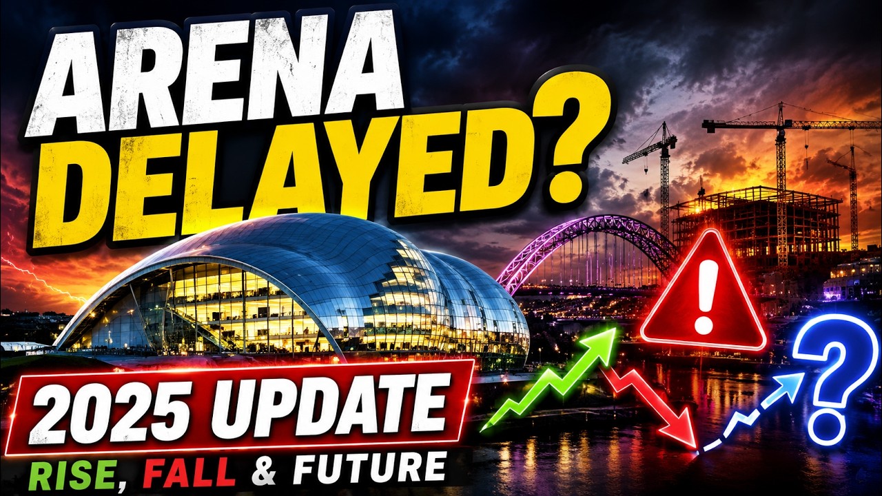 Объяснение задержек в работе Gateshead Quays Arena. Взлет, падение и будущее The Sage в 2025 году...