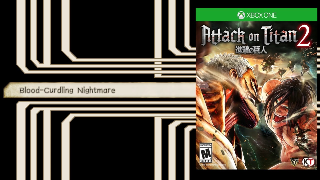 進撃の巨人2 Attack on Titan 2 - Blood Curdling Nightmare Extened