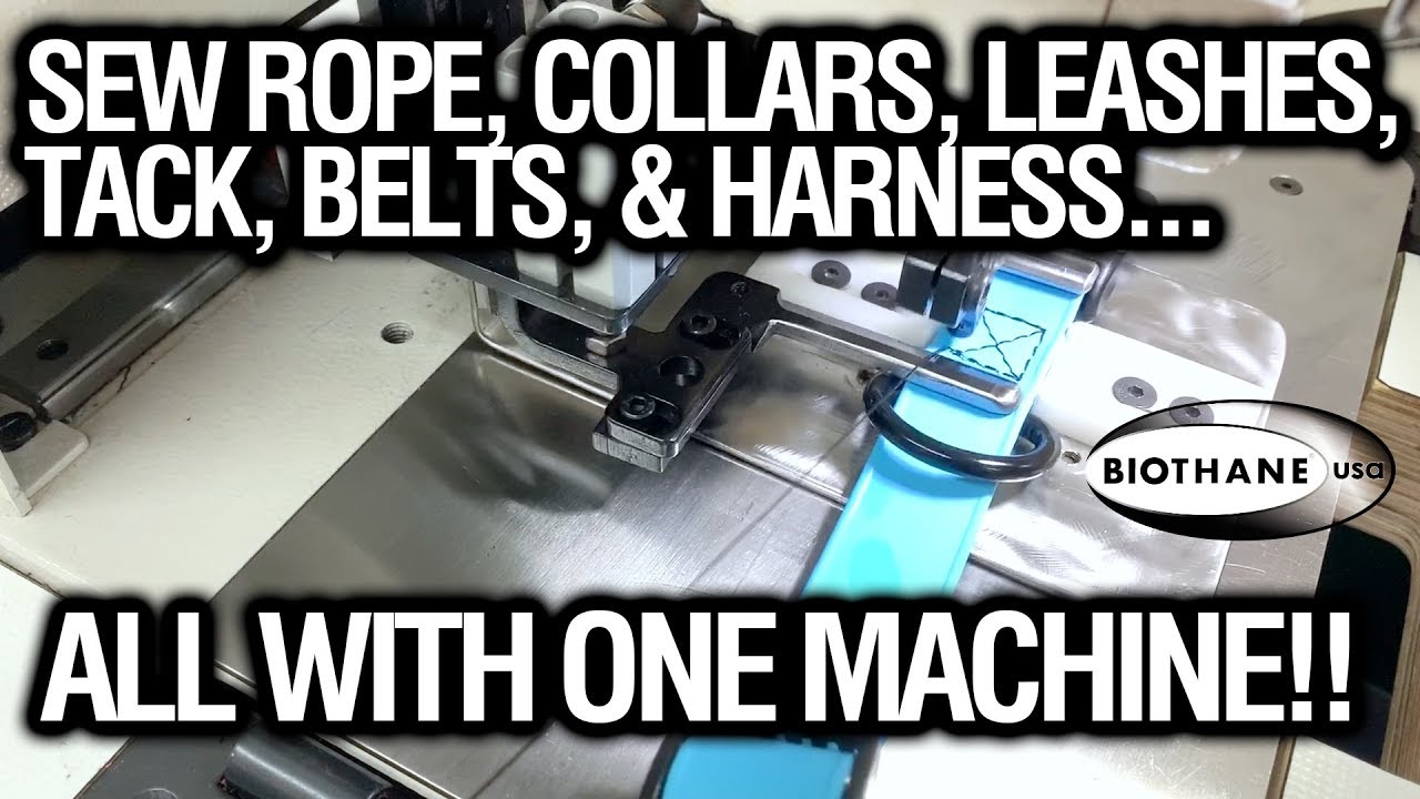 Sew BIO Rope, Collars, Tack with ONE Machine!