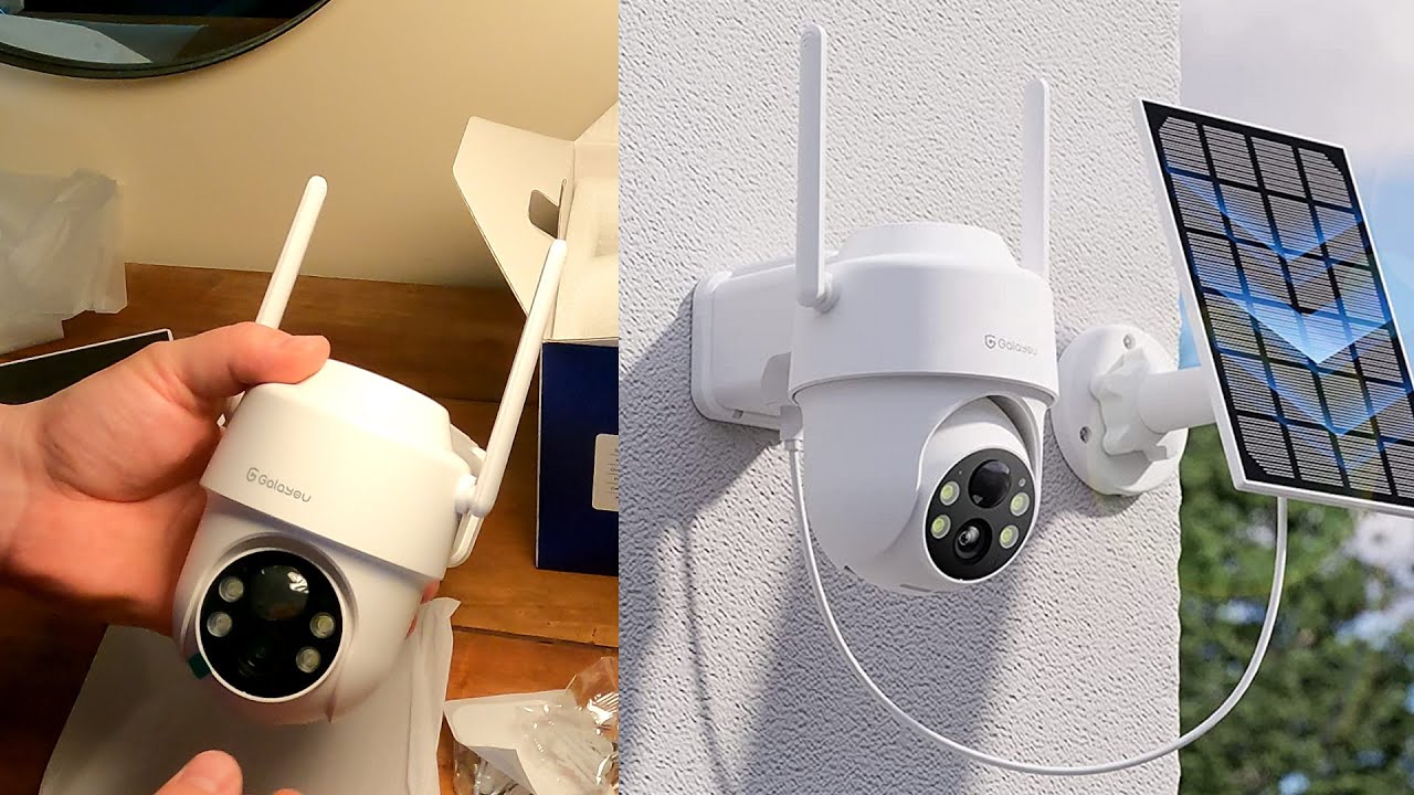 Galayou R1 - caméra de surveillance wifi et solaire (on ne peut pas être déçu!)