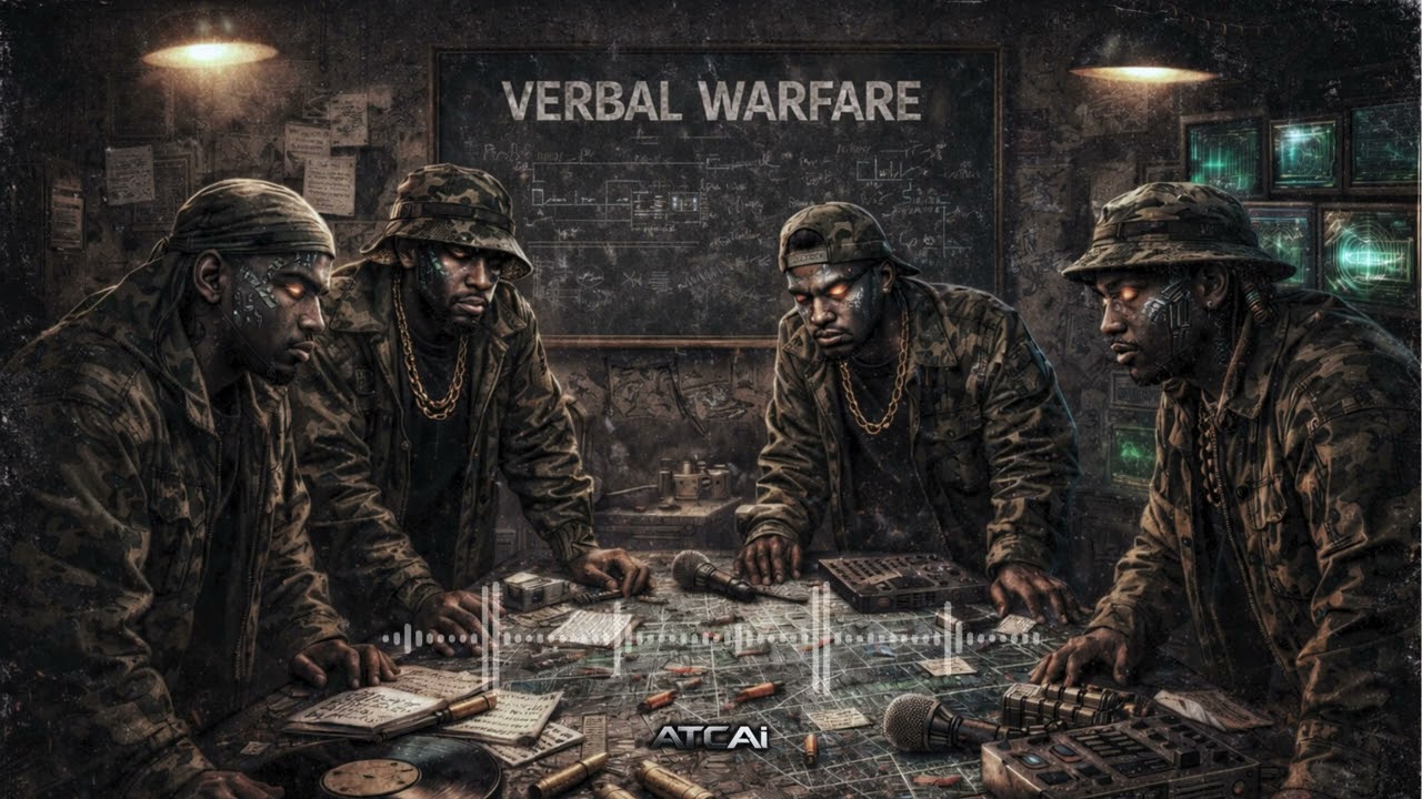 Verbal Warfare (Full Album) | Boom Bap Hip Hop | A Tribe Called A.I.