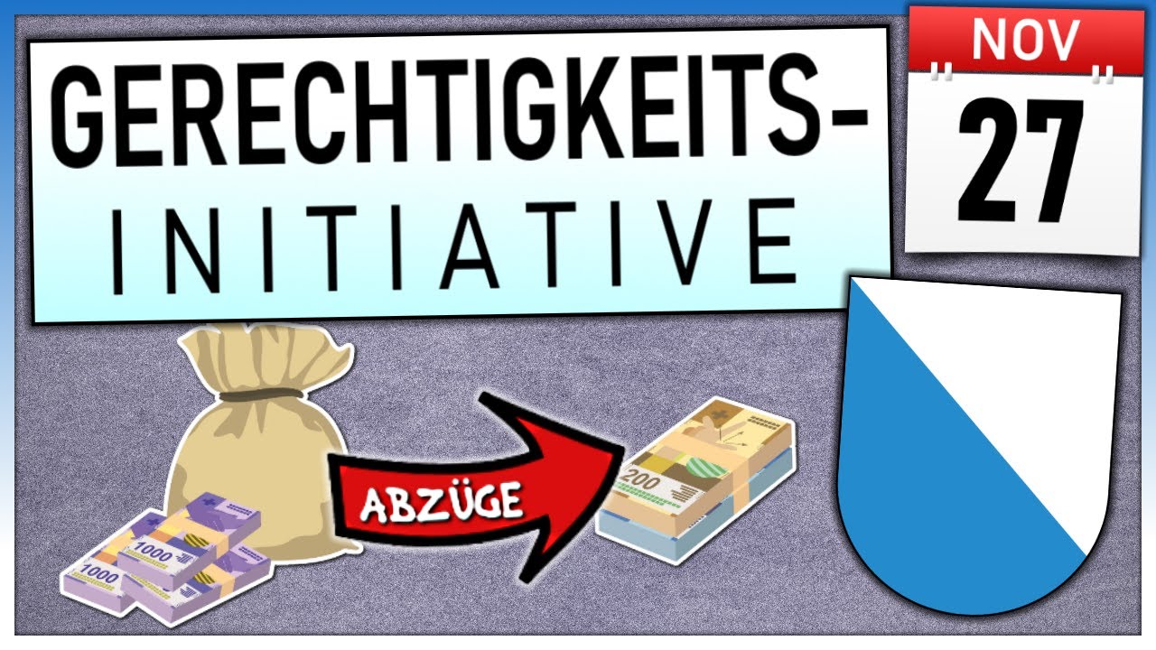 &laquo;Gerechtigkeitsinitiative&raquo; und Gegenvorschlag [Z&uuml;rich] | Kantonale Abstimmung, 27. November 2022