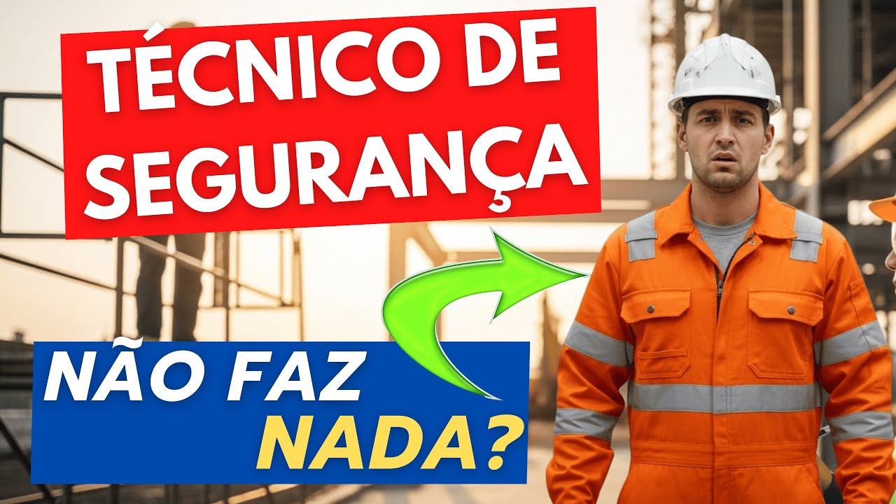TÉCNICO DE SEGURANÇA DO TRABALHO NÃO FAZ NADA! COM CERTEZA VOCÊ JÁ OUVIU ISSO | VEJA A REALIDADE!