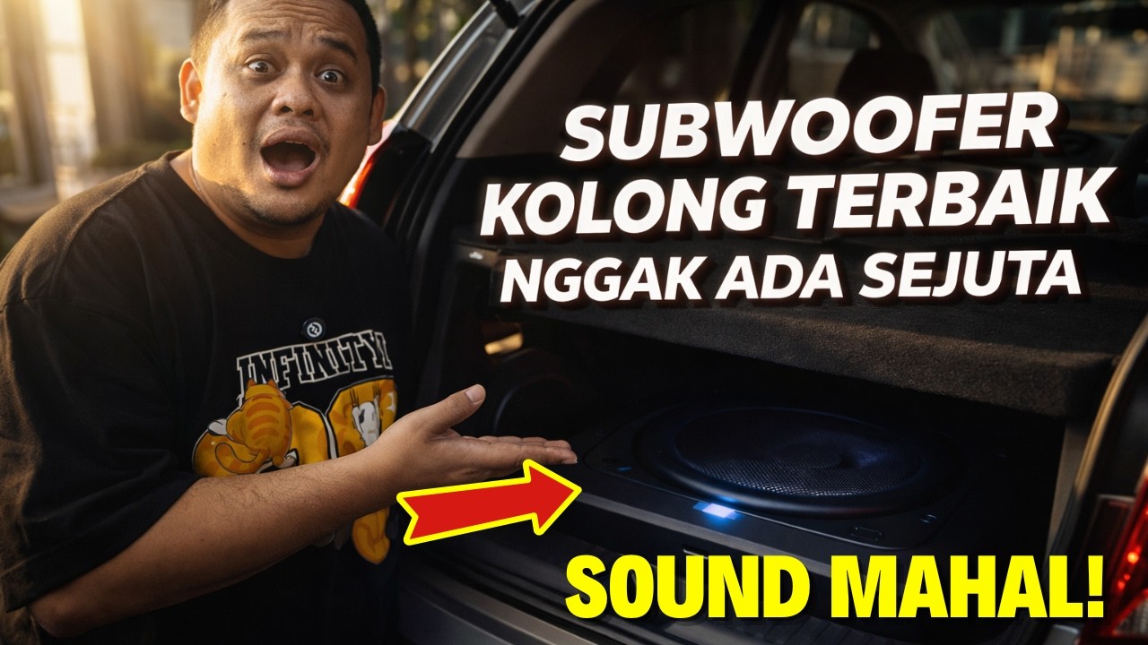 5 Subwoofer Kolong Terbaik 2026 Dibawah 1 Juta