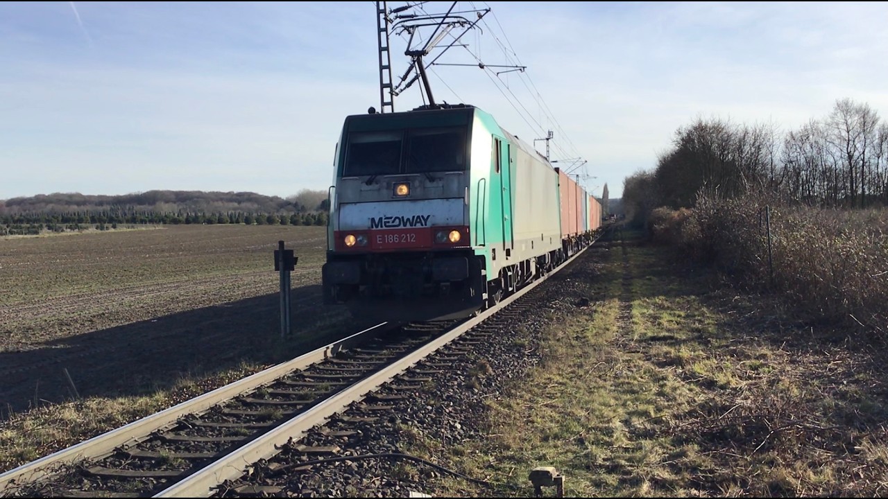 Container Train Medway at Kaldenkirchen Germany 🇩🇪 February 4-2026 ! Railfanning/ Trainspotting 🎥😎!!