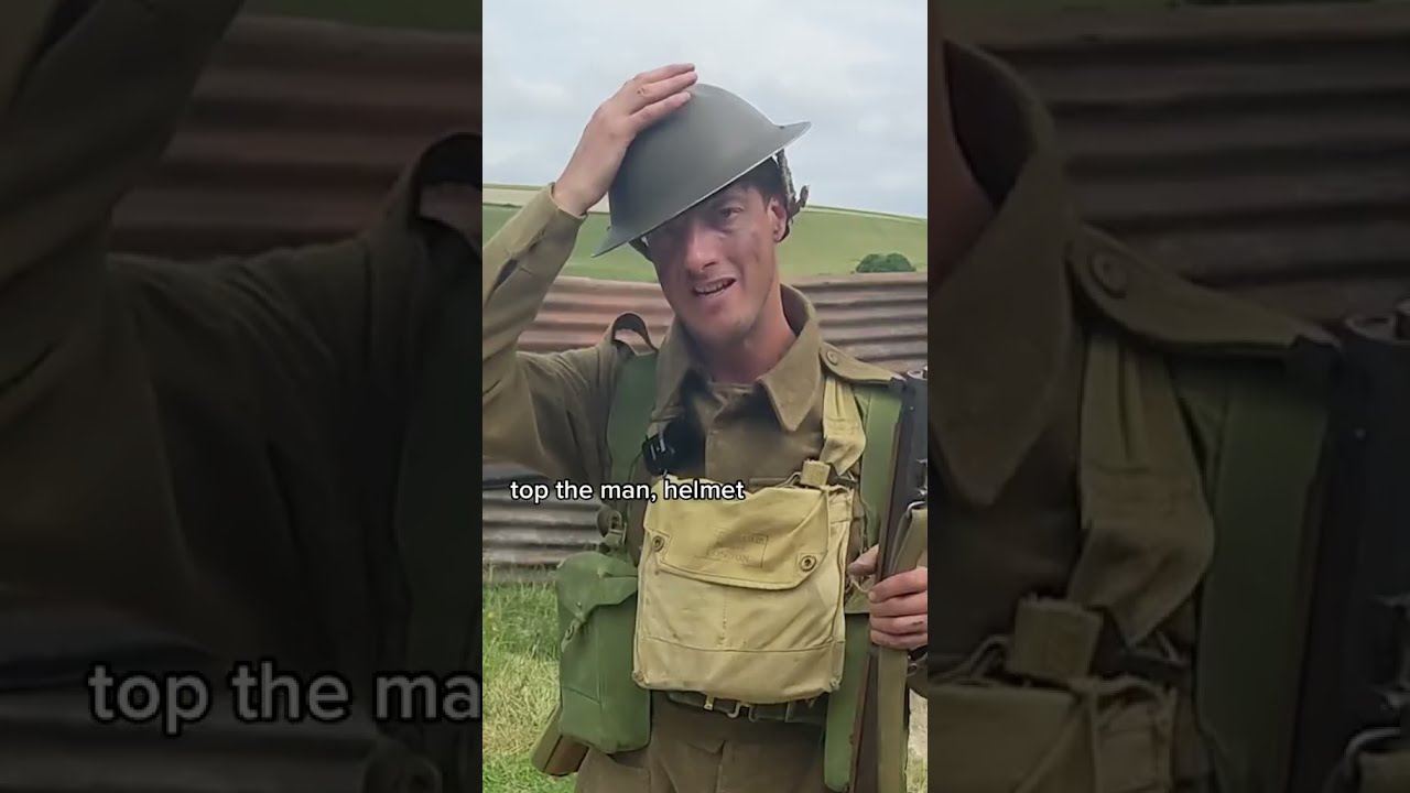 What Did A British WW2 Soldier Wear? #shorts