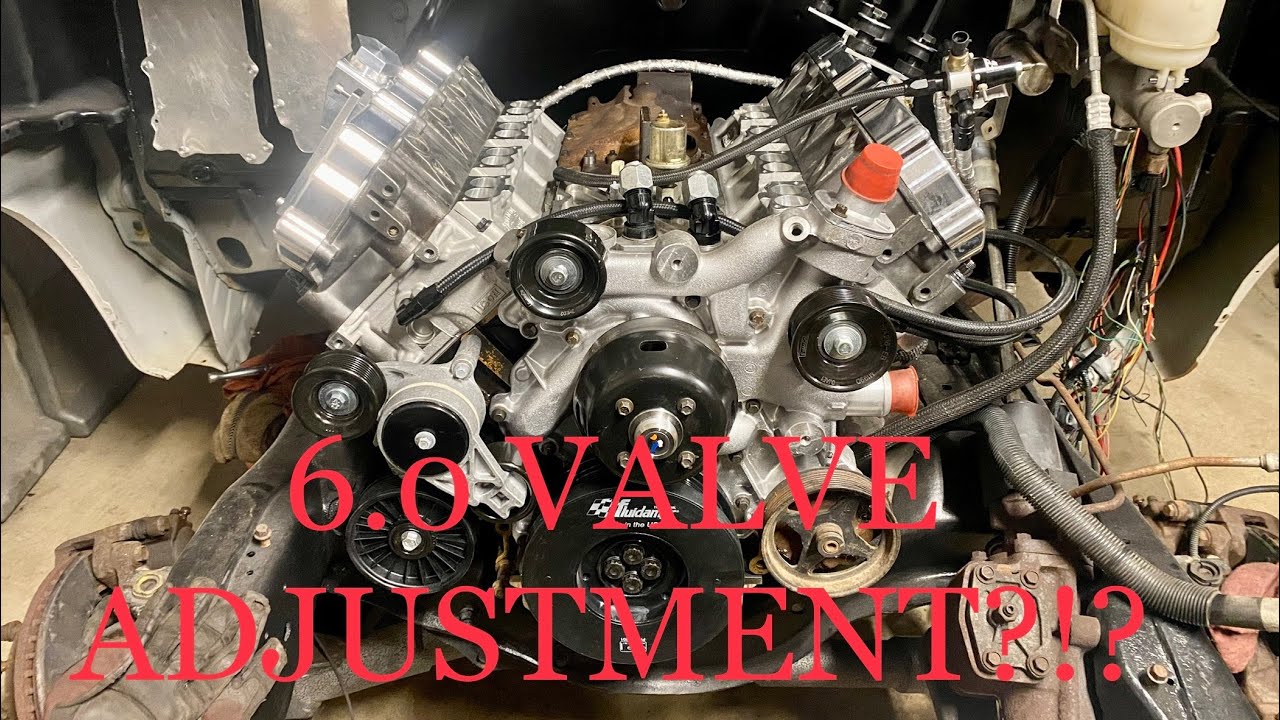6.0 RACE TRUCK-ENGINE INSTALLED-WASTEGATED MANIFOLDS-BILLET VALVE COVERS