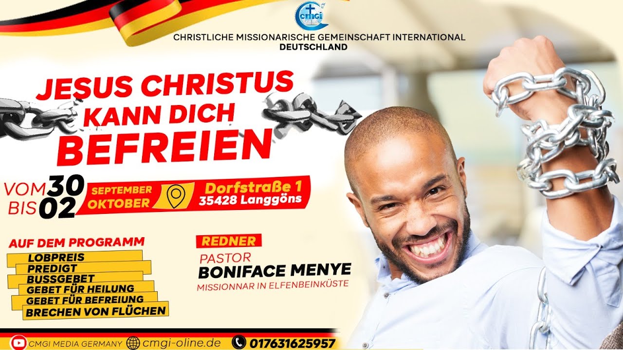 Jesus-Christ peut te delivrer - Jesus-Christus kann dich befreien // Jour 3 ( Partie 2 )