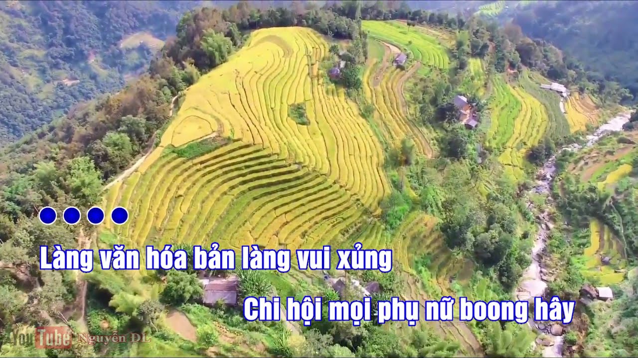 CHI HỘI PHỤ NỮ HÊY - HÁT PHONG SLƯ TÀY NÙNG - KARAOKE CÓ LỜI TÀY NÙNG