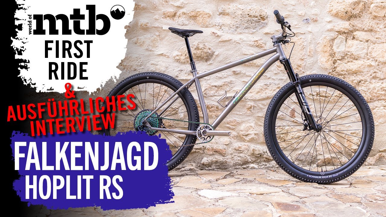 First Ride Falkenjagd Hoplit RS Titan MTB I Interview mit Andreas Kirschner #worldofmtb #falkenjagd