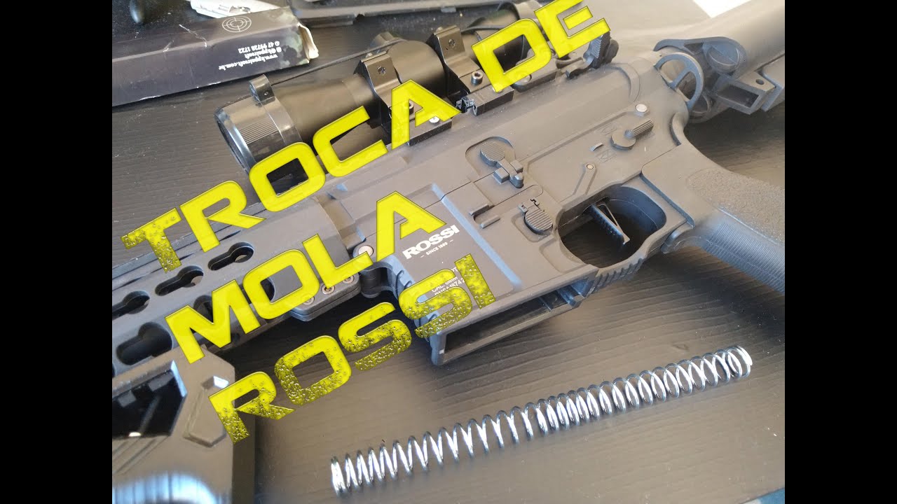 Troca mola rossi Neptune airsoft