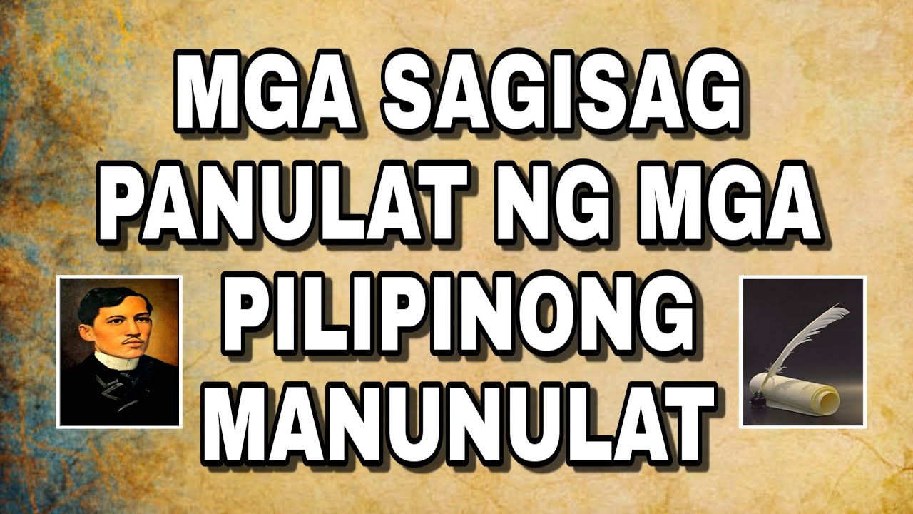 Mga Sagisag Panulat ng mga Pilipinong Manunulat
