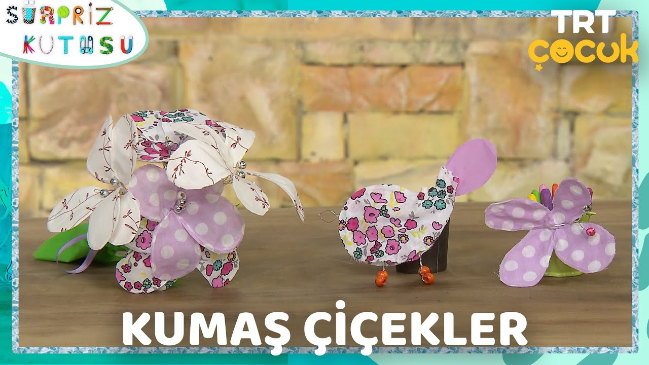 Sürpriz Kutusu | Kumaş Çiçekler