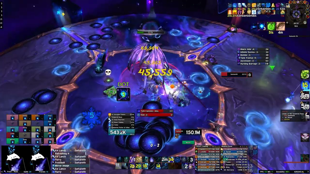 Winters Heart - Mythic Sarkareth - Frost Mage PoV