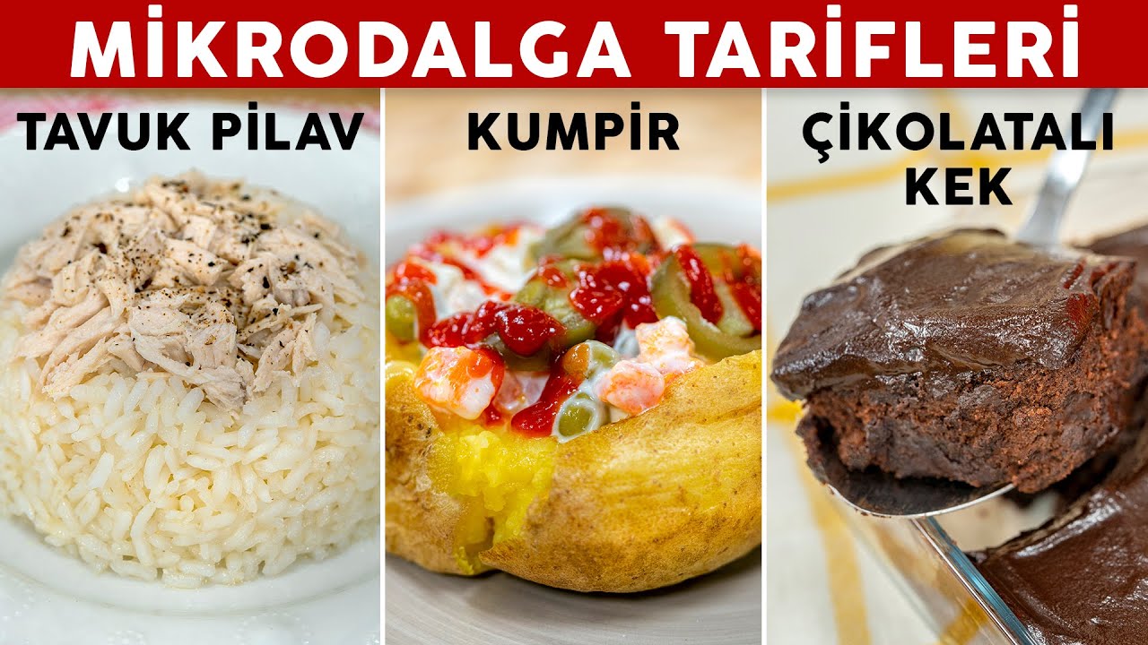 Mikrodalgada Misler Gibi Tavuk Pilav, Kek, Pizza, Kumpir Yapımı | Ayın Ürünü: MİKRODALGA FIRIN